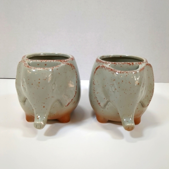 Grand Innovations Elephant Mug with tea bag holder, ( 2 mugs ) - Picture 2 of 9